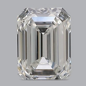 Emerald diamond — real photo