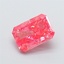 1.66 Ct. Fancy Vivid Pink Radiant Lab Grown Diamond