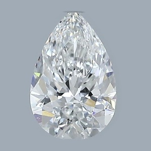 Pear diamond — real photo