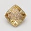1.04 Ct. Fancy Intense Yellow Cushion Lab Grown Diamond
