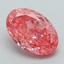 2.27 Ct. Fancy Vivid  Pink Oval Lab Grown Diamond