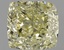 0.51 Ct. Fancy Light Yellow Cushion Diamond