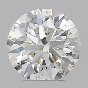 Round diamond — real photo