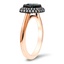 Two Tone Sapphire Double Halo, smallview