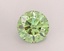 2.03 Ct. Fancy Vivid  Green Round Lab Grown Diamond