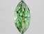 2.46 Ct. Fancy Vivid Green Marquise Lab Grown Diamond