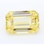 15.30 Ct. Fancy Yellow Emerald Lab Grown Diamond