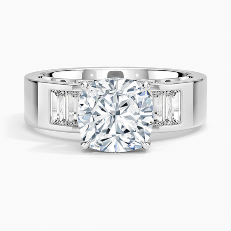 Platinum Peyton 5mm Channel-Set Diamond Ring