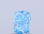 1.06 Ct. Fancy Vivid  Blue Cushion Lab Grown Diamond