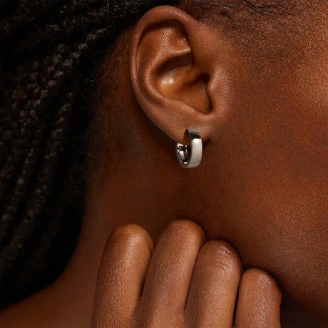 4mm Mini Perfect Flat Hoop Earrings