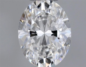 Oval diamond — real photo