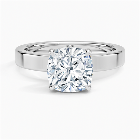 18K White Gold Peyton 3mm Solitaire Ring