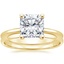 18K Yellow Gold Perfect Fit Ring with 1.5mm Slim Profile Wedding Ring