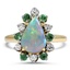 Retro Opal Vintage Ring