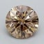 1.55 Ct. Fancy Light  Brown Round Lab Grown Diamond