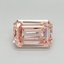 3.00 Ct. Fancy Vivid Pink Emerald Lab Grown Diamond