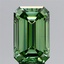 5.02 Ct. Fancy Vivid Green Emerald Lab Grown Diamond