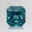 6.1x5.7mm Blue Asscher Montana Sapphire