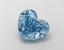 3.24 Ct. Fancy Vivid  Blue Heart Lab Grown Diamond