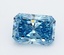 1.72 Ct. Fancy Vivid  Blue Radiant Lab Grown Diamond