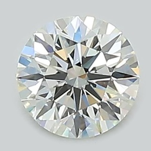 Round diamond — real photo