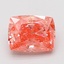 2.02 Ct. Fancy Vivid Pink Cushion Lab Grown Diamond