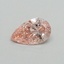 0.31 Ct. Fancy Vivid Pink Pear Lab Grown Diamond