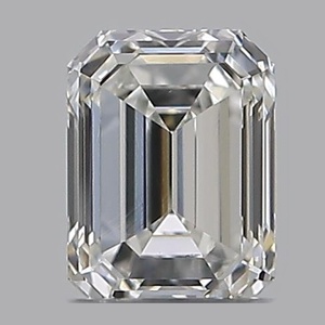 Emerald diamond — real photo