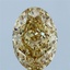 3.06 Ct. Fancy Yellow Oval Lab Grown Diamond
