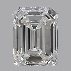 Emerald diamond — real photo
