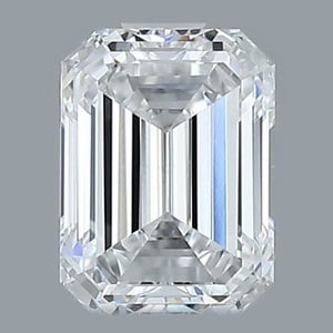 Emerald diamond — real photo