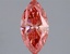 0.96 Ct. Fancy Vivid Pink Marquise Lab Grown Diamond