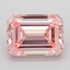 3.58 Ct. Fancy Intense  Pink Emerald Lab Grown Diamond