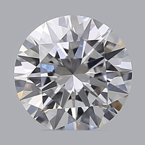 Round diamond — real photo