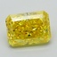 2.02 Ct. Fancy Vivid Yellow Radiant Lab Grown Diamond