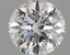 0.40 Ct. Faint Pink Round Diamond