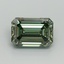 2.65 Ct. Fancy Vivid Pacific Green Emerald Lab Grown Diamond