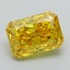 2.27 Ct. Fancy Vivid Yellow Radiant Lab Grown Diamond