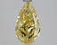 2.01 Ct. Fancy Intense  Yellow Pear Lab Grown Diamond