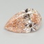 3.00 Ct. Fancy Intense Pink Pear Lab Grown Diamond