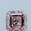1.16 Ct. Fancy Intense Pink Asscher Lab Grown Diamond