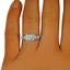 The Cairo Ring, smalltop view on a hand