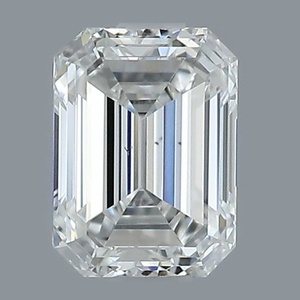 Emerald diamond — real photo