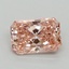 1.54 Ct. Fancy Vivid Pink Radiant Lab Grown Diamond