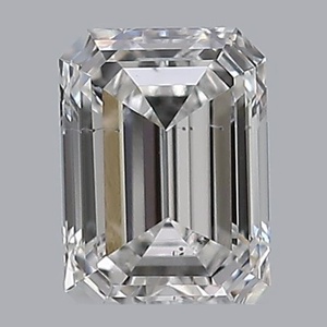 Emerald diamond — real photo
