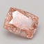 8.04 Ct. Fancy Vivid Pink Cushion Lab Grown Diamond