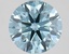 2.44 Ct. Fancy Vivid Blue Round Lab Grown Diamond