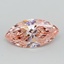 3.00 Ct. Fancy Vivid  Pink Marquise Lab Grown Diamond