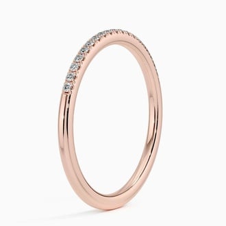 Whisper One-Quarter Coverage Lab Diamond Ring (1/10 ct. tw.)