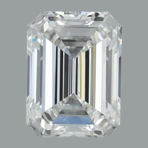 Emerald diamond — real photo